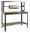 SIMON RACK - Simonrack - Kit Etabli 1440x1500x750mm Charge 600kg -  Simonwork Bt4 1500 Gris Fonce - vignette
