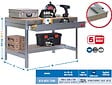 SIMON RACK - Simonrack - Kit Etabli Avec Tiroir 840x1500x750mm - Bt-0 Box 1500 Bleu/bois - vignette