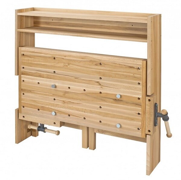 RAMIA - Ramia - Etabli De Bois Junior (hêtre Stratifié Haute Qualité) 1000x630x620-770 Mm - Folding - large