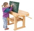RAMIA - Ramia - Etabli De Bois Junior (hêtre Stratifié Haute Qualité) 1000x630x620-770 Mm - Kid's 1000 - vignette