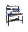 SIMON RACK - Simon Rack - Kit Etabli 1440x900x600mm Charge 400Kg - SIMONWORK BT-1 BOX 900 BLEU/BOIS SIMONRACK - vignette