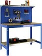 SIMON RACK - Simon Rack - Kit Etabli 1440x1500x600mm Charge 600Kg - SIMONWORK BT3 1500 BLEU/BOIS SIMONRACK - vignette