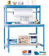 SIMON RACK - Simonrack - Kit Etabli 1440x1200x750mm - Bt-4 1200 Bleu/bois - vignette