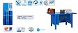 SIMON RACK - Simonrack - Kit Etabli Avec Un Verrou 830x1500x730mm Charge 800 Kg - Bt-6 Metal Locker 1500 Bleu - vignette