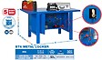 SIMON RACK - Simonrack - Kit Etabli Avec Un Verrou 830x1500x730mm Charge 800 Kg - Bt-6 Metal Locker 1500 Bleu - vignette