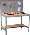 SIMON RACK - SimonRack - Kit Etabli 1440x1500x600mm Charge 600Kg -  SIMONWORK BT-2 1500 GRIS FONCE Simon Rack - vignette