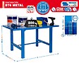 SIMON RACK - Simonrack - Etabli En Métal Bleu 830x1800x730mm Charge 800 Kg - Simonwork Bt6 Metal 1800 - vignette