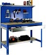 SIMON RACK - SimonRack - Kit Etabli 1440x1200x600mm Charge 600Kg -  SIMONWORK BT3 BOX 1200 BLEU/BOIS SIMONRACK - vignette