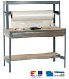SIMON RACK - Simonrack - Kit Etabli Avec Tiroir 1440x900x750mm - Bt-4 Box 900 Gris Fonce/bois - vignette