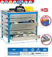 SIMON RACK - Simonrack - Kit Etabli Avec Tiroirs 840x900x600mm - Bt-5 Box6 900 Gris Fonce/bois - vignette