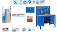 SIMON RACK - SimonRack - Kit Etabli avec un verrou 1440x1200x600mm Charge 600 Kg - BT2 LOCKER 1200 BLEU SIMONRACK - vignette