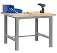 SIMON RACK - Simonrack - Etabli 865x1800x750mm Gris Foncé - Bt6 Plywood 1800 - vignette