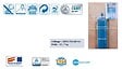 SIMON RACK - Simonrack - Kit Etabli 865x1800x750mm Bleu/bois - Bt6 -1800 - vignette