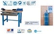 SIMON RACK - SimonRack - Kit Etabli avec tiroir 865x1500x750mm Bleu/Bois - BT6-BOX 1500 SIMONRACK - vignette