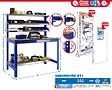 SIMON RACK - Simonrack - Kit Etabli 1440x900x600mm Charge 400kg -  Simonwork Bt-1 900 Galva/bois - vignette