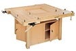 RAMIA - Ramia - Etabli De Bois  Professionnel 4 Personnes (hêtre Massif) 1850x1850x840 Mm - Square - vignette