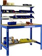 SIMON RACK - SimonRack - Kit Etabli 1440x900x600mm Charge 400Kg -  SIMONWORK BT-1 900 BLEU/BOIS Simon Rack - vignette