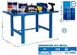 SIMON RACK - Simonrack - Etabli 830x1200x730mm Bleu - Bt6 Metal 1200 - vignette