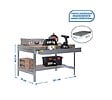 SIMON RACK - SimonRack - Etabli galvanisé 842x1510x760 mm Charge 600 Kg - SIMONWORK BT0 BOX 1500 GALVA Simon Rack - vignette