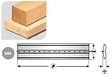 LEMAN - Fer Reversible Acier Black Oxide 260x12x2,7 Centrofix/Centrostar Leman - vignette