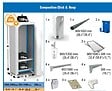 SIMON RACK - SimonRack - Etagère rangement 1800x900x500 - CLICK & KEEP 4/500 BLANC Simon Rack - vignette