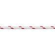 SUKI - Corde double tresse en polypropylène 10mm x 15m blanc et rouge - vignette