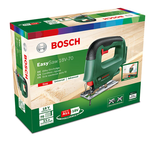 BOSCH - Scie sauteuse sans-fil EasySaw 18V-70 - 2600 spm - large