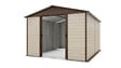 YARDMASTER - Abri de jardin 1012TBSL - Métal - Beige et marron - 10.20m2 - vignette