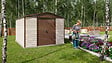 YARDMASTER - Abri de jardin 1012TBSL - Métal - Beige et marron - 10.20m2 - vignette