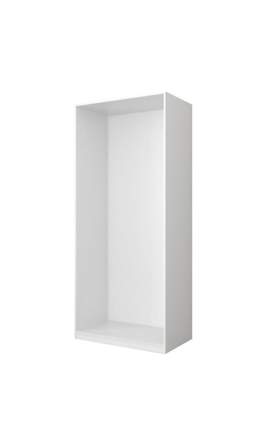 MIX T - Caisson de rangement mélaminé - Blanc - H.230xL.100xP.58cm - large