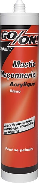 GO/ON - Mastic maçonnerie acrylique 280ml - large