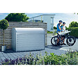 BIOHORT - Coffre métal StoreMax T 160 - Argent - L163xH120xP78cm - vignette