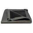 GT MARKET - Bâche de protection grise ultra résistante - 260 g/m² - 6 x 8 mètres - vignette