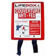 LIFEBOX - Couverture anti-feu fibre de verre LIFEBOX 1,2m x 1,2m - vignette