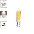 XANLITE - Ampoules LED capsule G9 - Blanc neutre - Lot de 2 - vignette