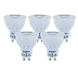 XANLITE - Lot de 5 ampoules LED spot GU10 - Blanc neutre 4000K - 4,8W - vignette