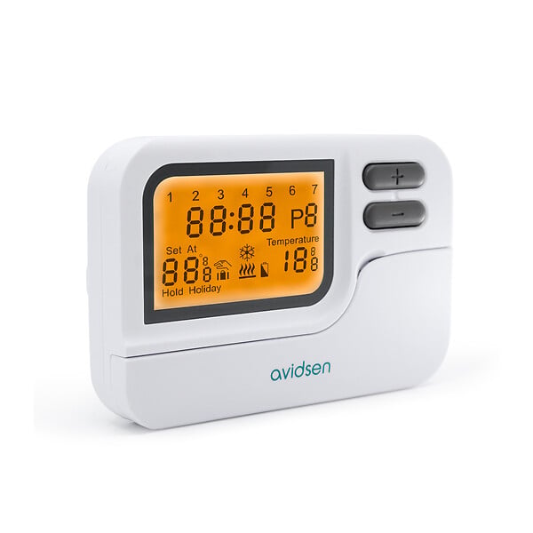 AVIDSEN - Chrono-thermostat programmable filaire - 230V - large