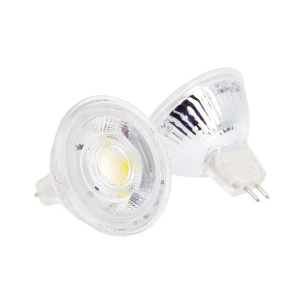 XANLITE - Lot 2 ampoules LED MR16 GU5.3 - Blanc chaud 2700K - 5W - large