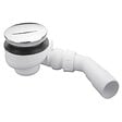 NICOLL - Bonde De Douche Coudée D90 Abs Chromé Tb90 - vignette