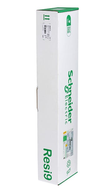SCHNEIDER ELECTRIC - Kit goulotte Resi9 - 13 modules - 260x25,4x6,3 cm Blanc - large