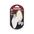 XANLITE - Ampoule LED filament flamme E14 - Blanc neutre 4000K - 6,5W - vignette