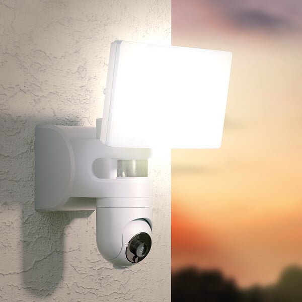 XANLITE - Projecteur LED caméra connecté KOZII Blanc 2200 lumens - large