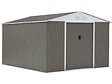 HABITAT ET JARDIN - Abri de jardin métal "Dallas" 12,99 m² avec abri bûche - vignette