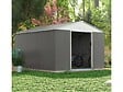 HABITAT ET JARDIN - Abri de jardin métal "Dallas" 12,99 m² avec abri bûche - vignette