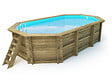 HABITAT ET JARDIN - Piscine bois " Cancun " - 6.53 x 4.41 x 1.45 m - vignette