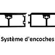 GT GARDEN - Bordure de jardin droite noire - 4,5 cm x 10 mètres avec 50 piquets d'ancrage - vignette