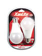 XANLITE - Lot de 2 ampoules LED A60 verre Blanc neutre E27 - vignette