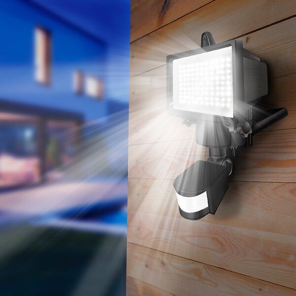 LUMISKY - Projecteur solaire sensor COOPER Noir 1000LM - large