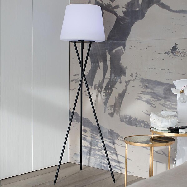 LUMISKY - Lampadaire d'extérieur sans fil TRY RGB H150cm - large