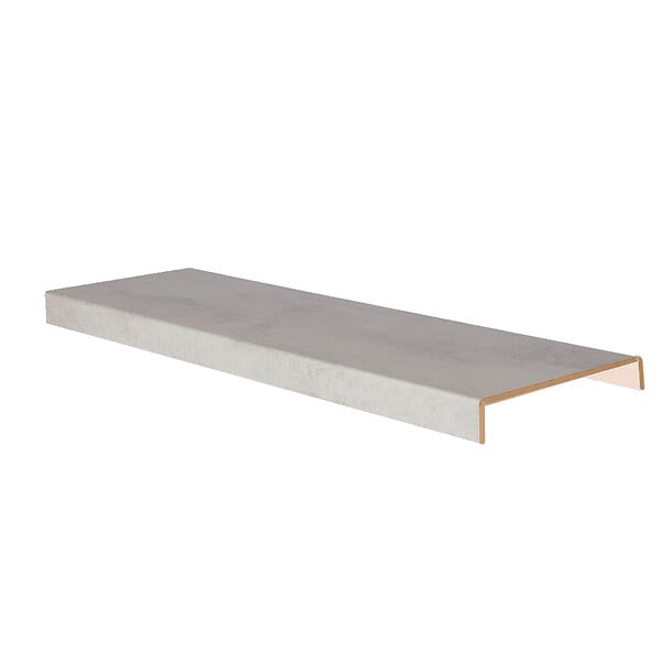 FORESTEA - Marche rénovation d'escalier XXL stratifié light grey 1300 x 610 x 56 mm - PEFC 70% - large